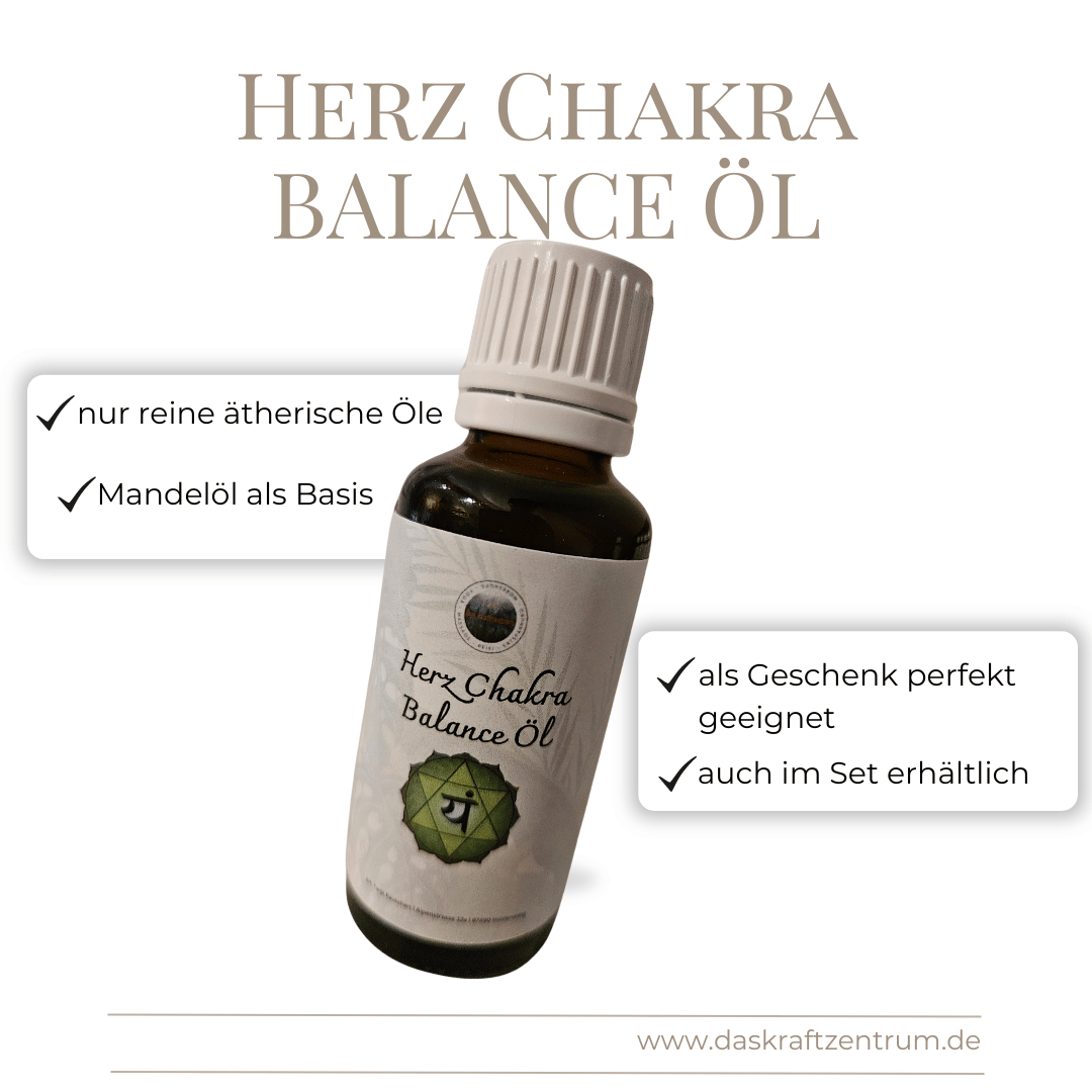 Herzchakra Balance Öl – Öffne dein Herz für mehr Liebe & Selbstannahme